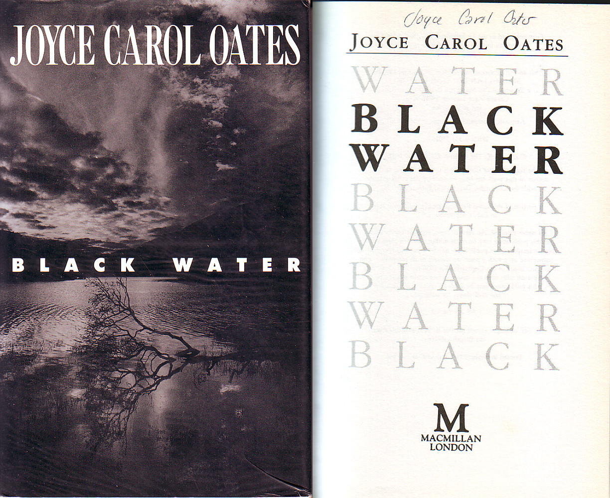 Black Water Signed by Joyce Carol Oates