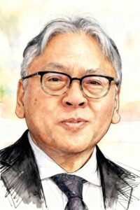 Kazuo Ishiguro illustration
