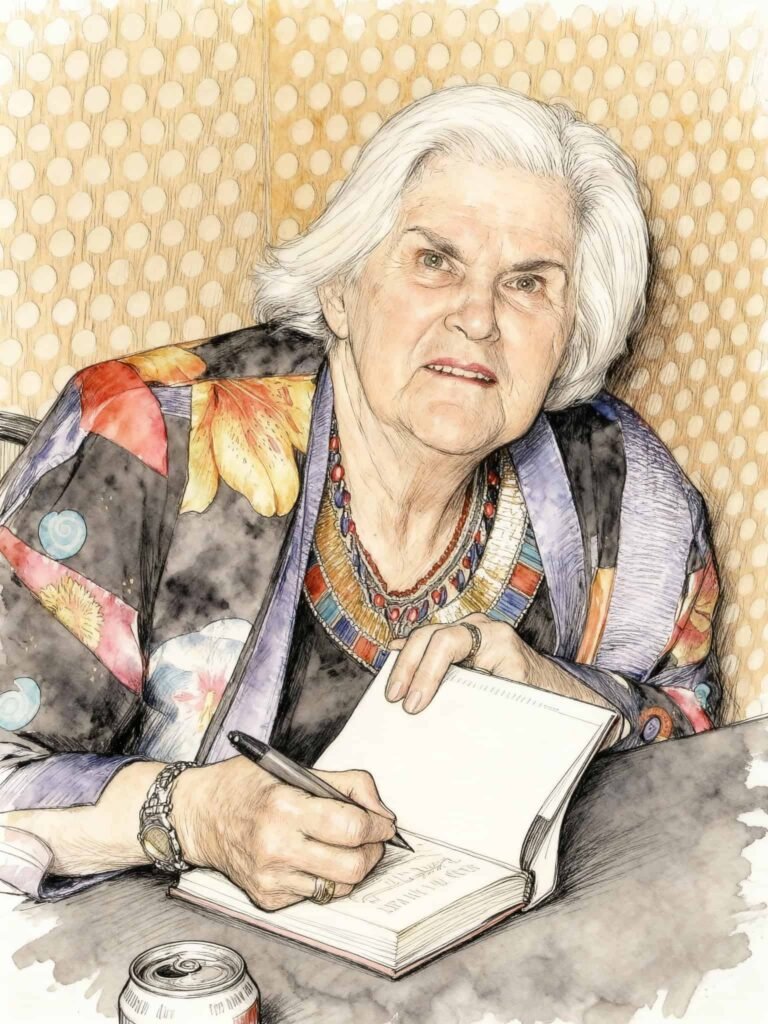 Anne McCaffrey illustration