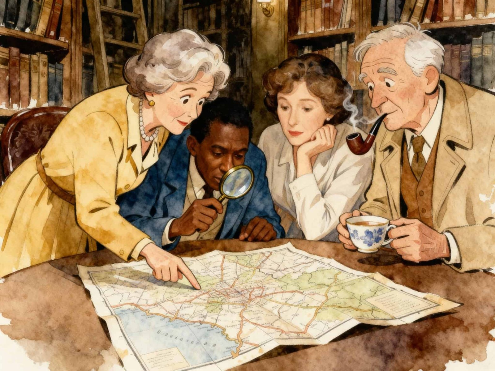 Cosy Crime illustration