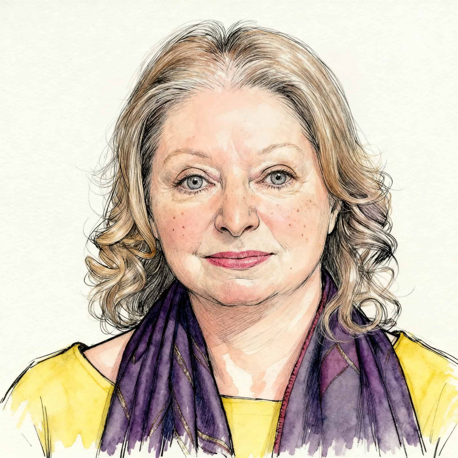 Hilary Mantel illustration