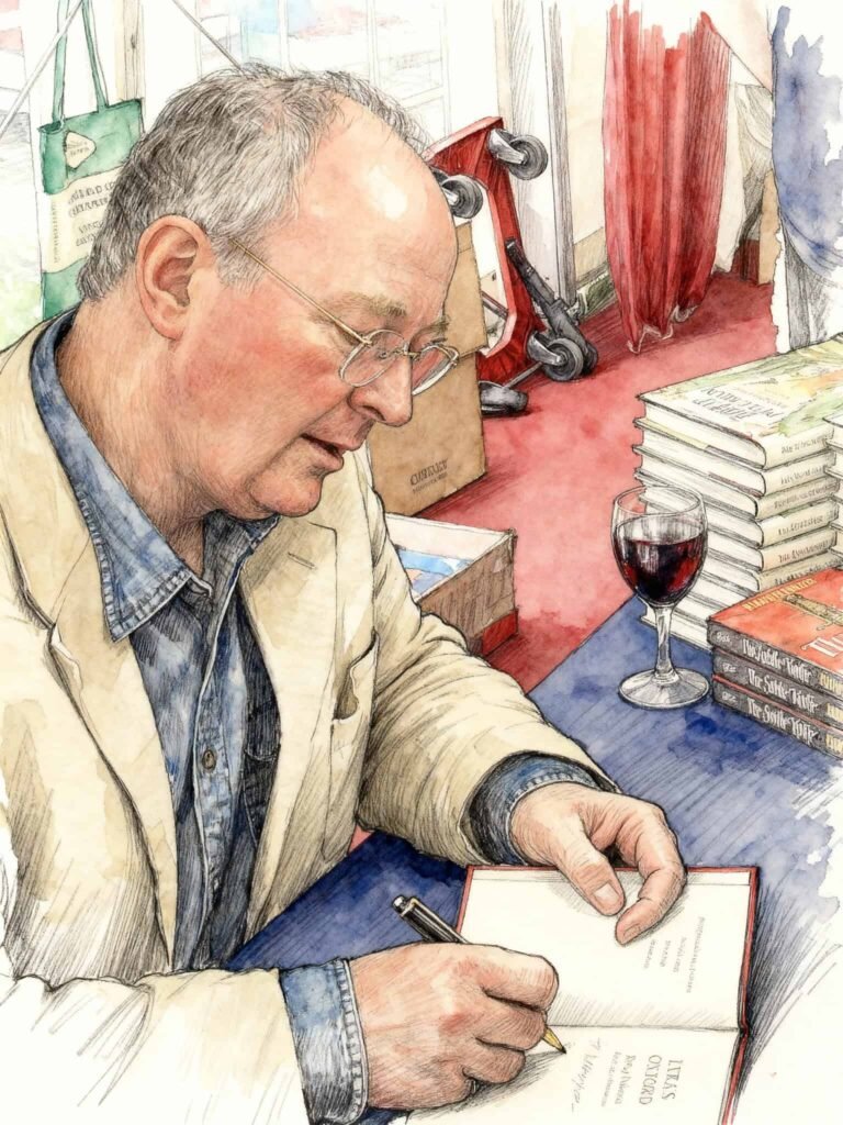 Philip Pullman illustration