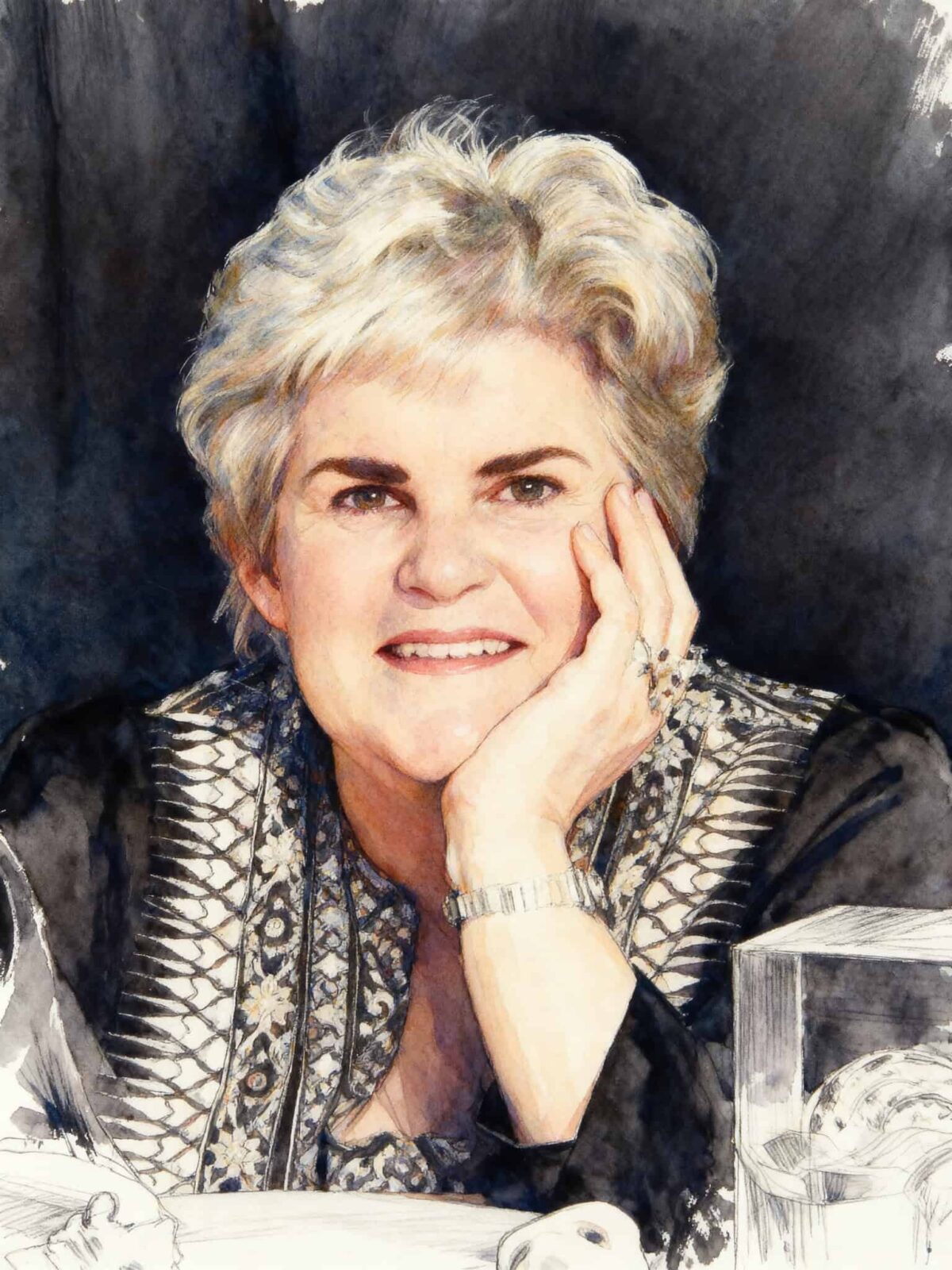Anne McCaffrey illustration