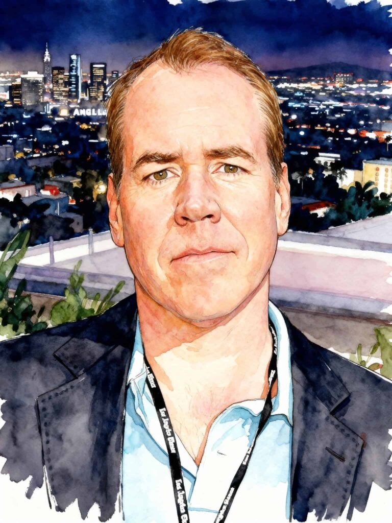Bret Easton Ellis illustration