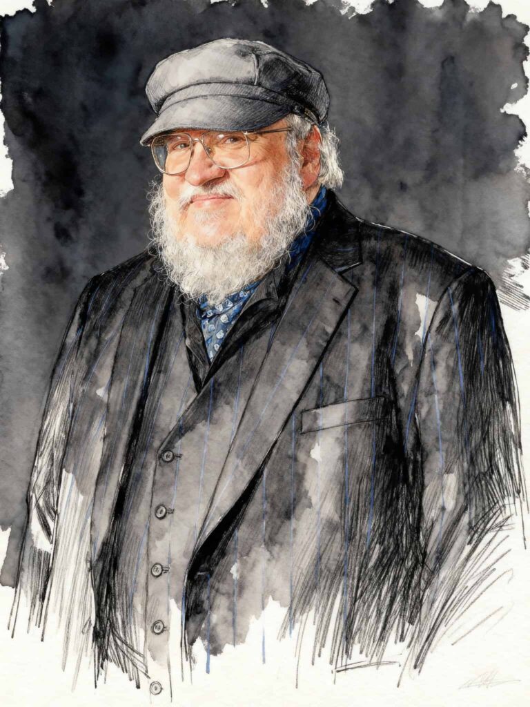 George R. R. Martin illustration