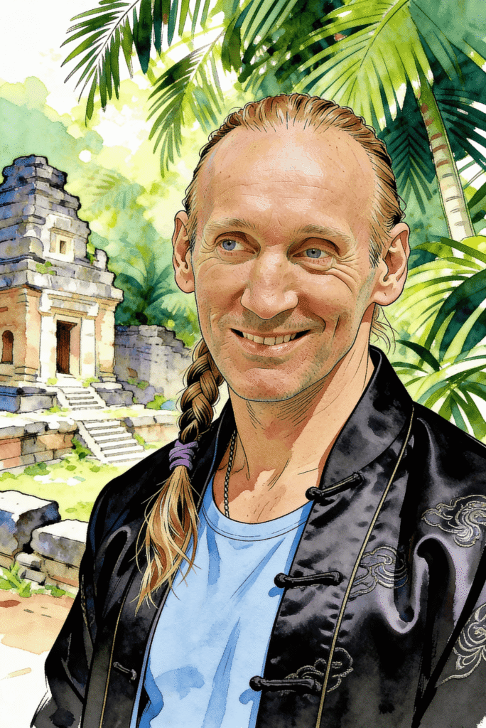 Gregory David Roberts illustration