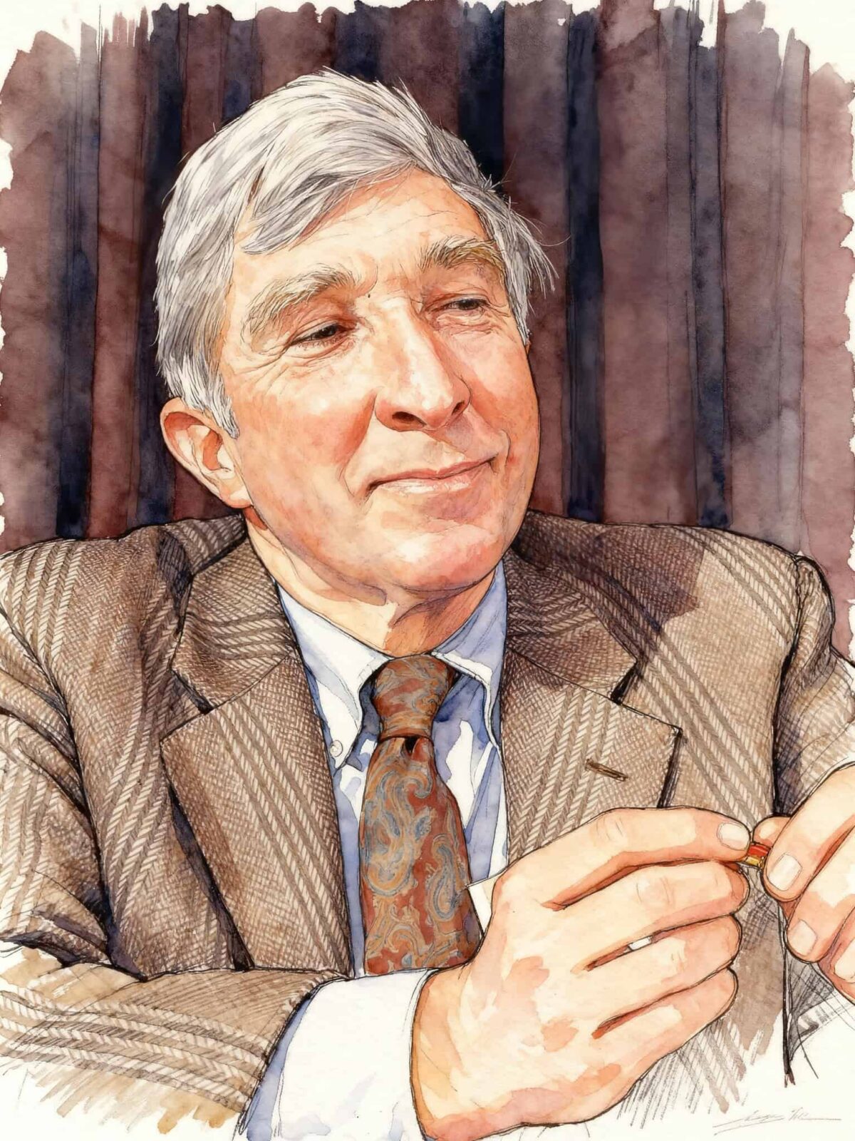 John Updike illustration