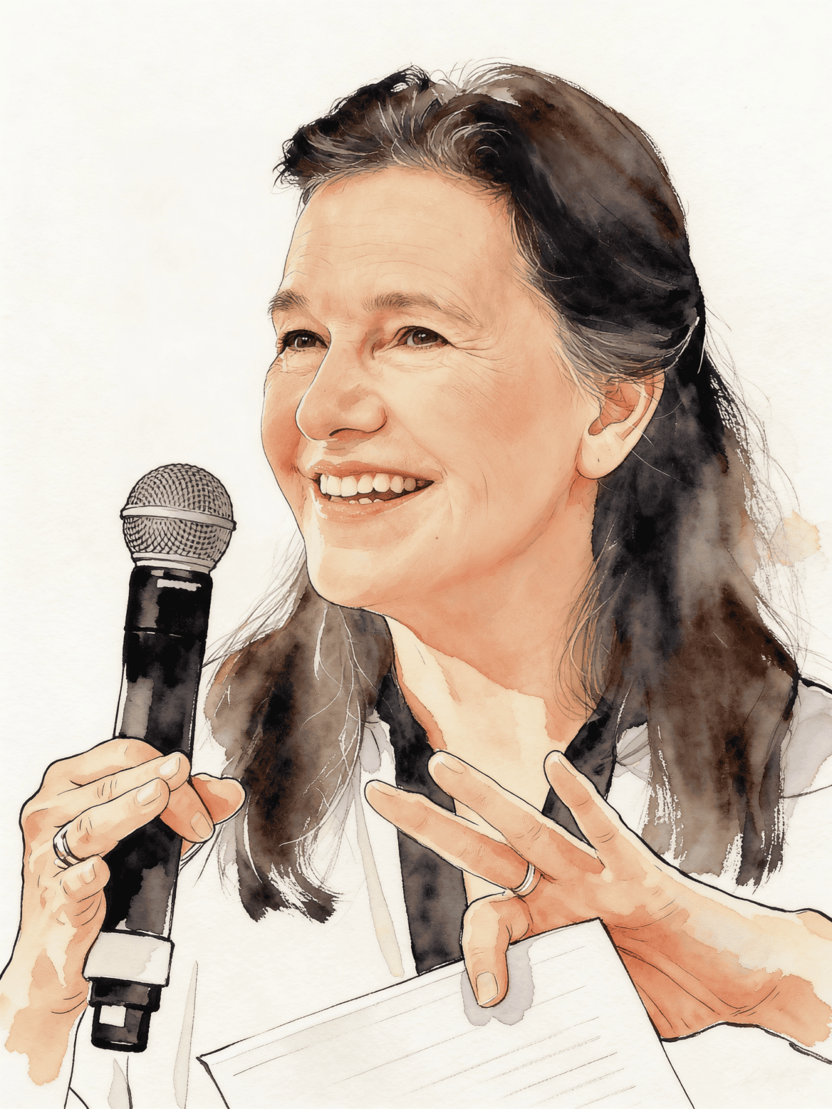 Louise Erdrich illustration
