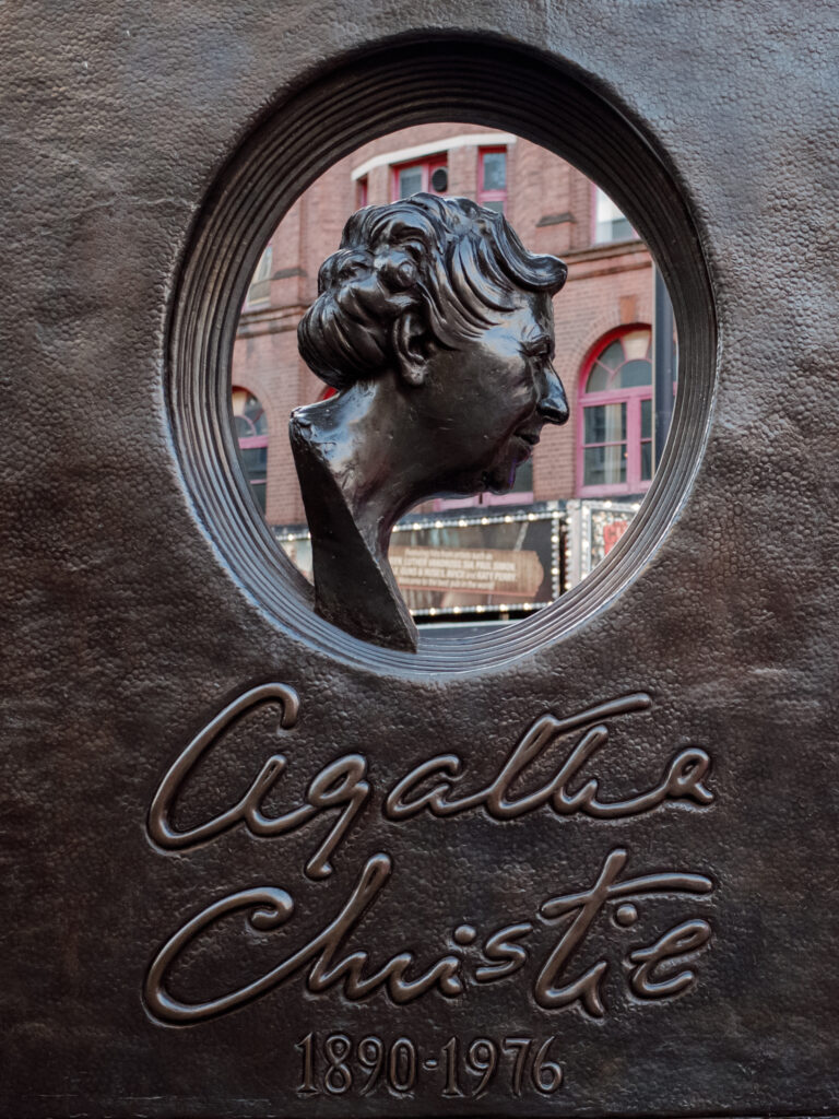 The Agatha Christie Memorial, London