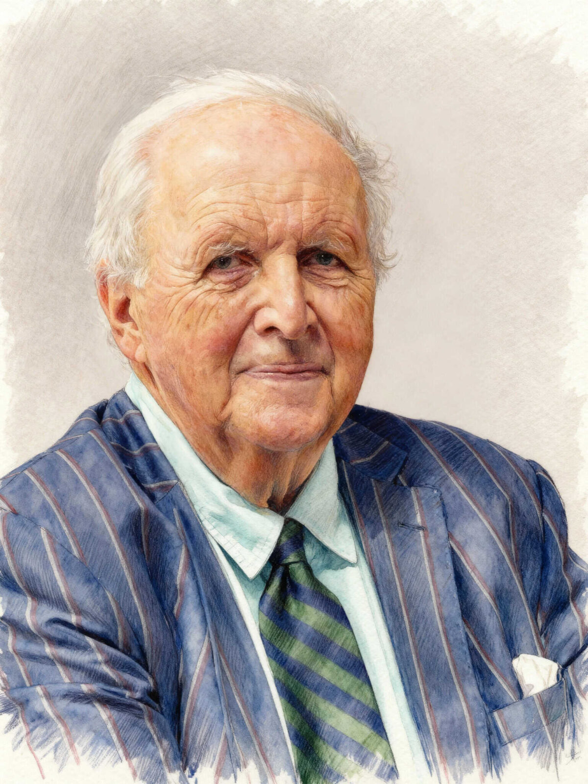 Alexander McCall Smith illustration