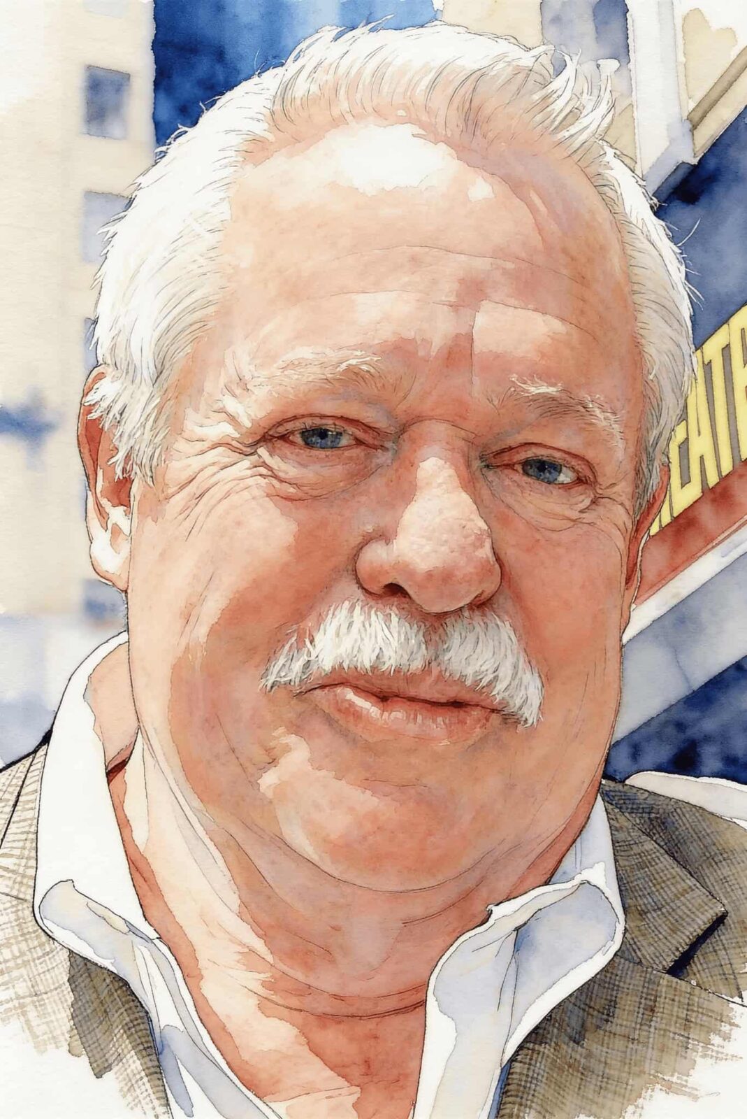 Armistead Maupin illustration