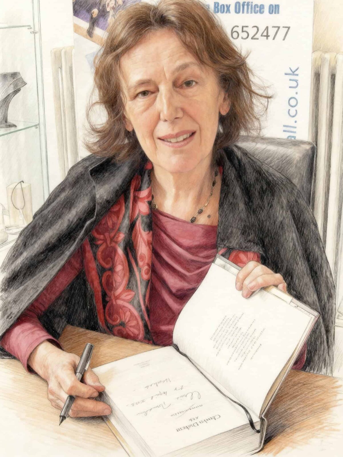 Claire Tomalin illustration