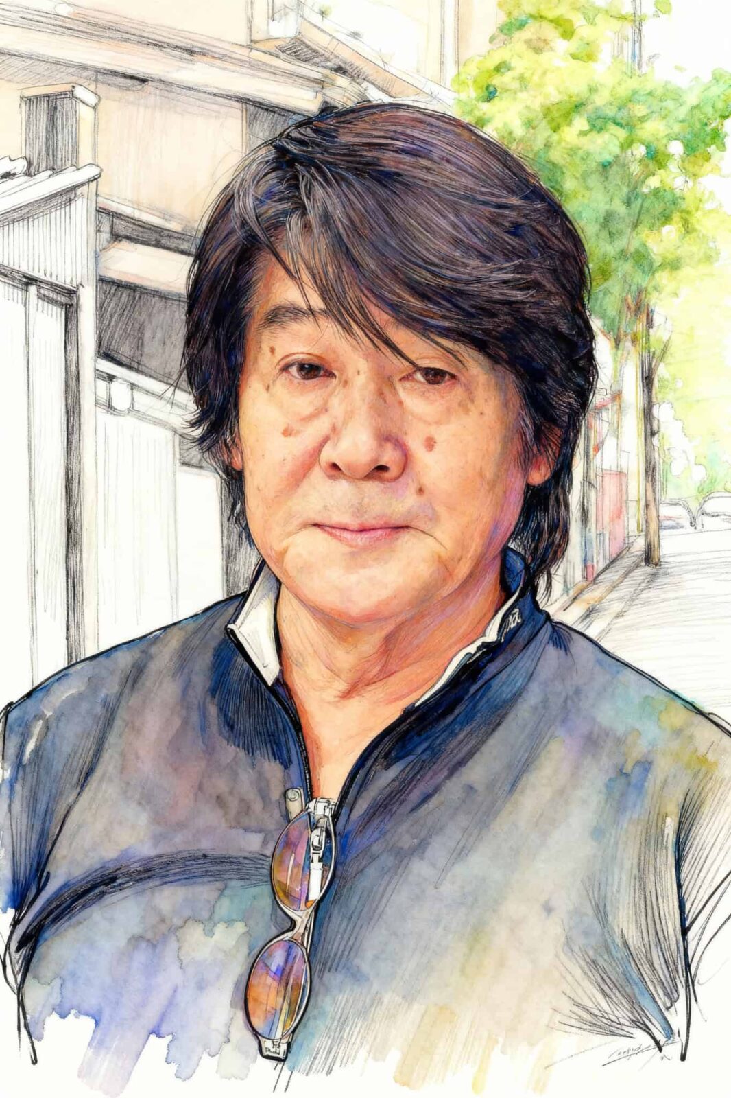 Daido Moriyama illustration