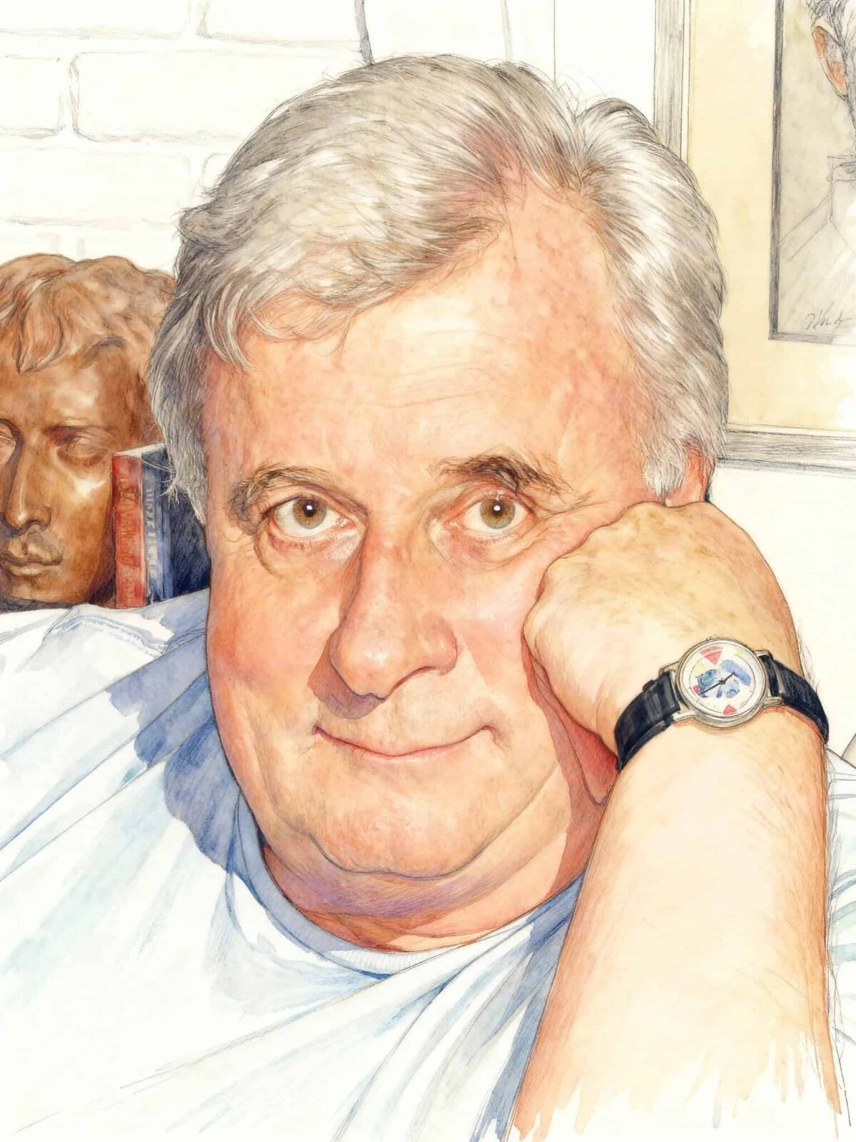 Edmund White illustration