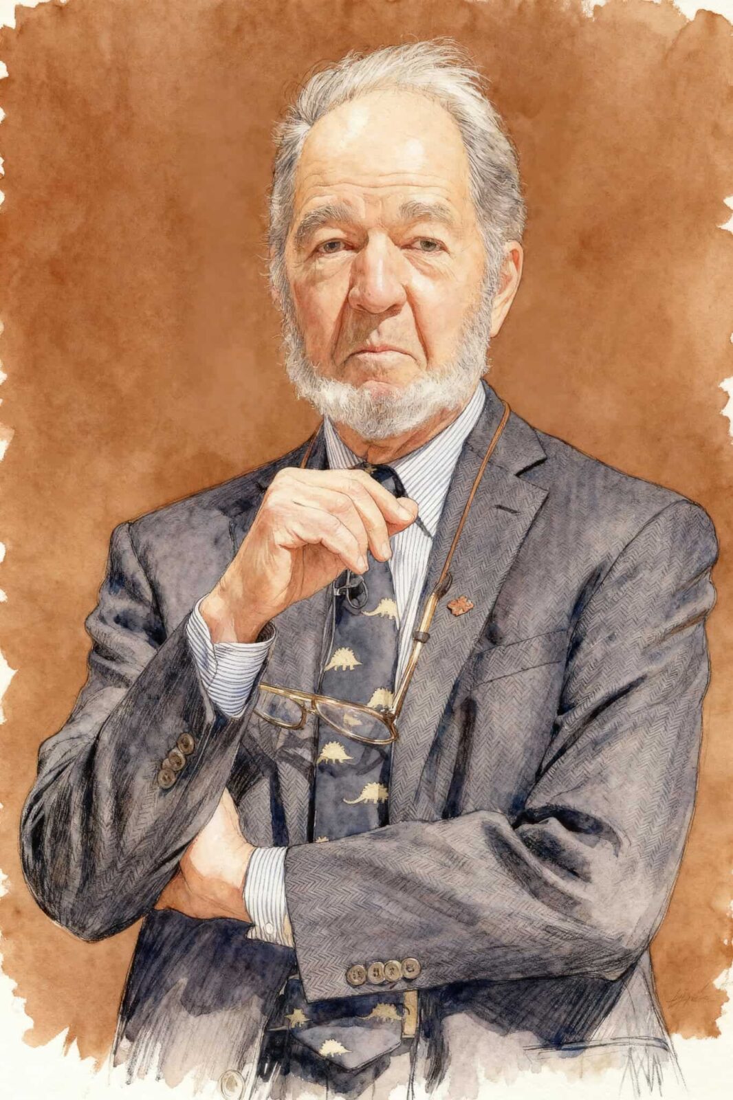 Jared Diamond illustration