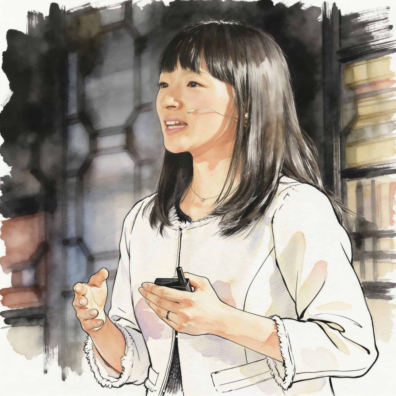 Marie Kondo illustration