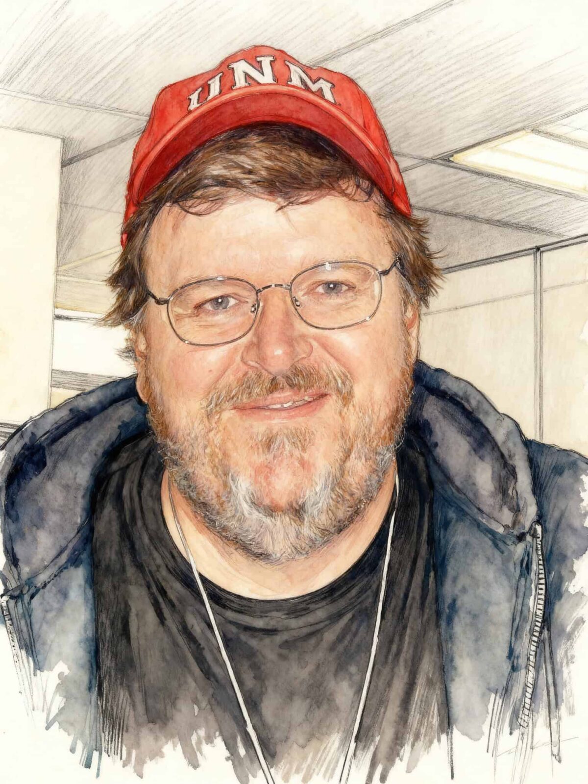 Michael Moore illustration