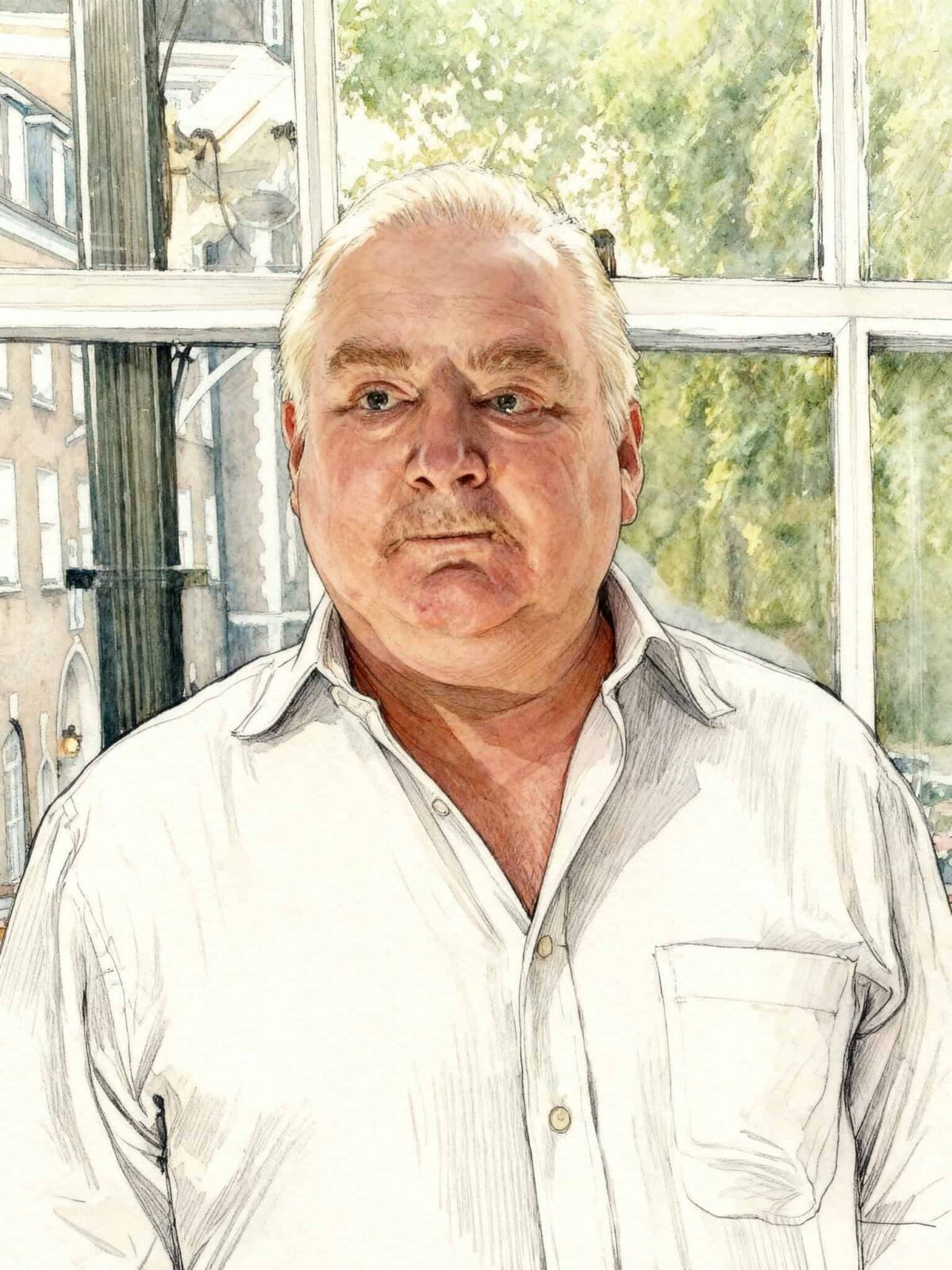 Peter Ackroyd illustration