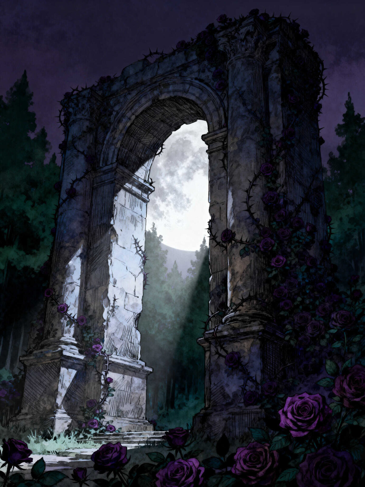 Sarah J. Maas fantasy illustration