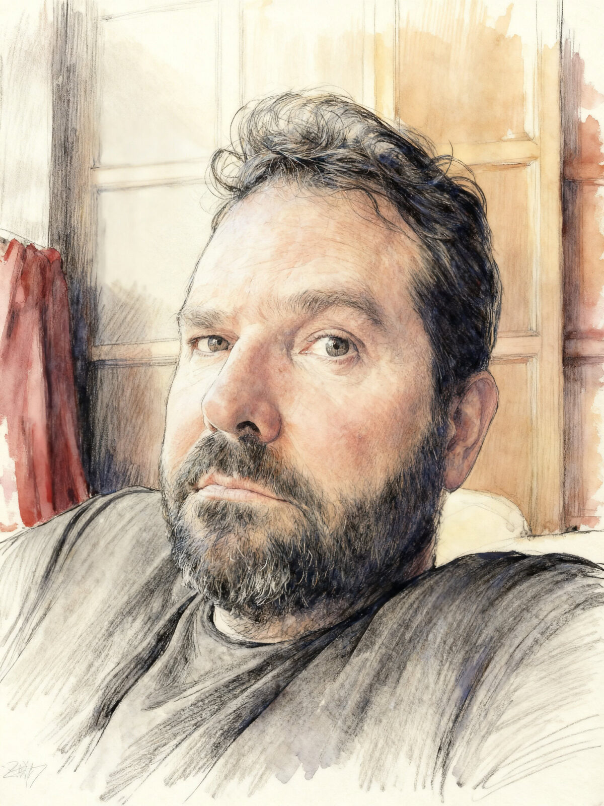 Denis Johnson illustration