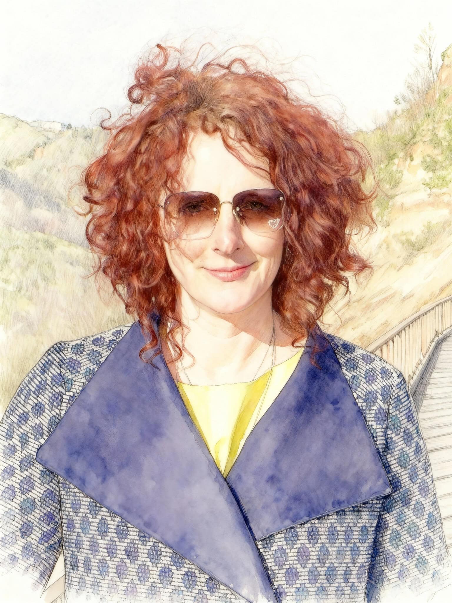 Maggie O'Farrell Maggie O’Farrell illustration