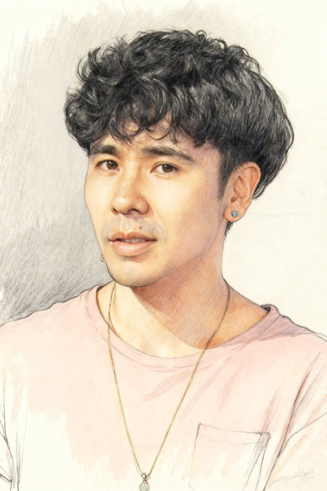 Ocean Vuong illustration