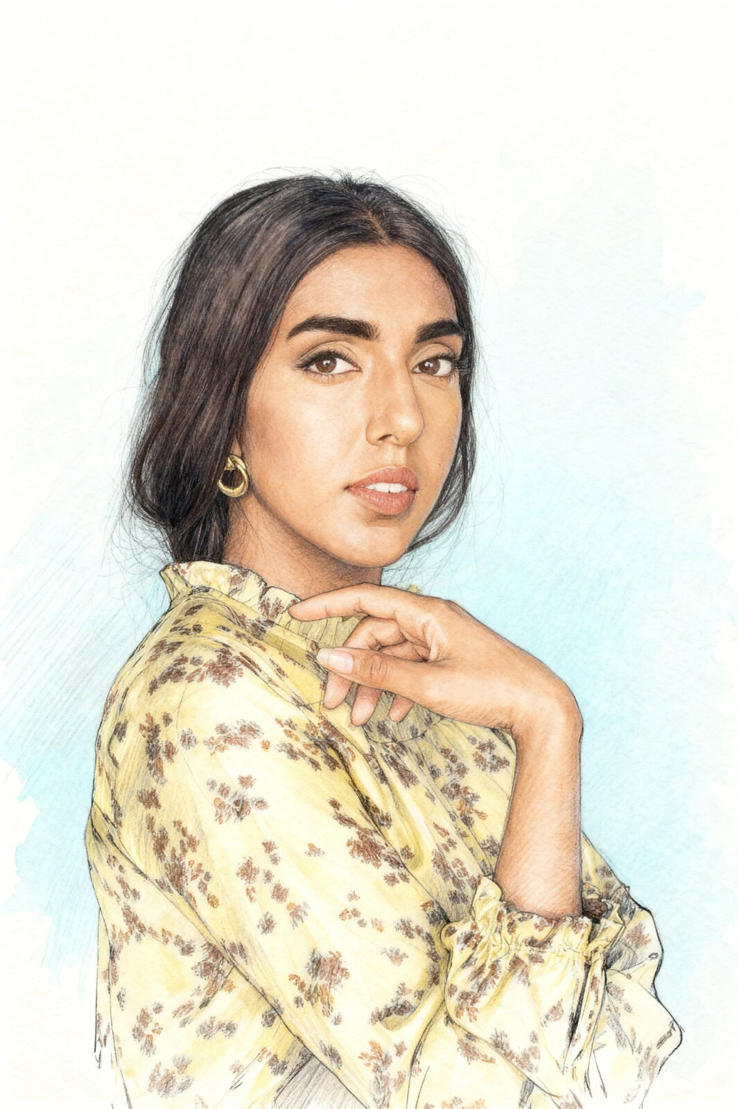 Rupi Kaur illustration