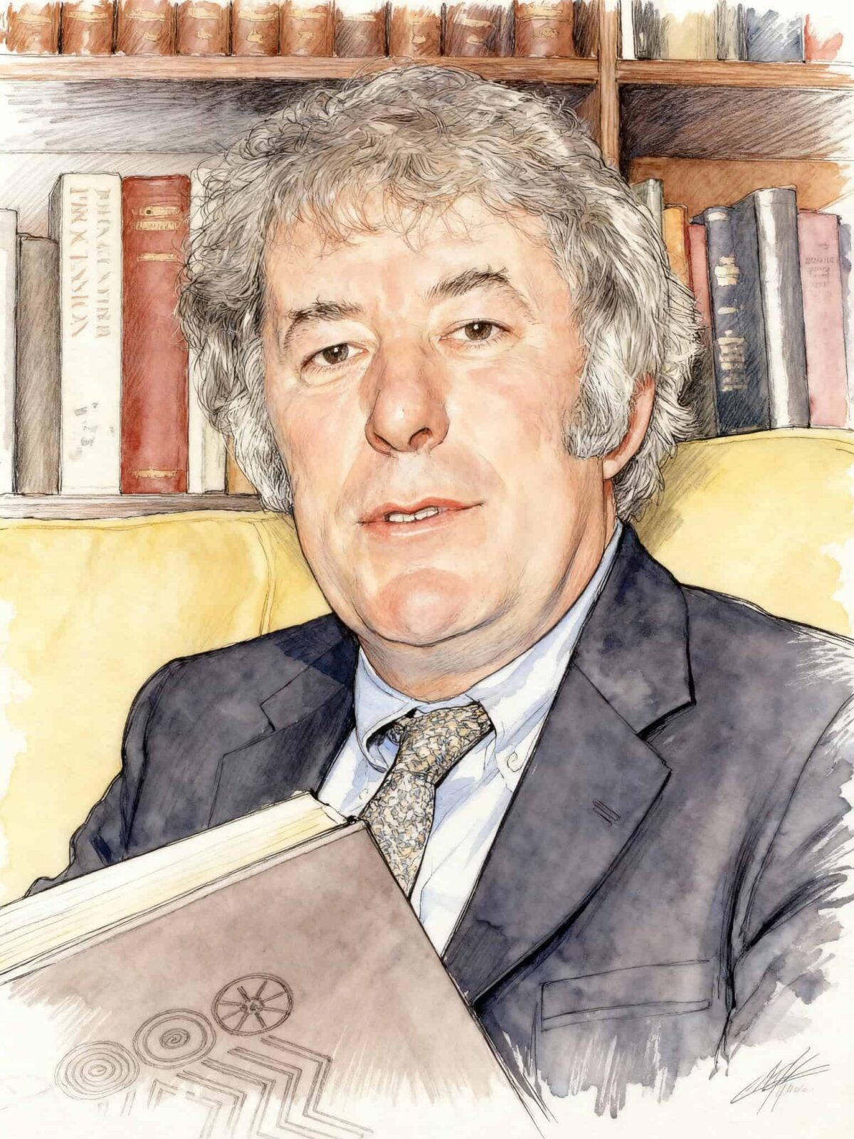Seamus Heaney illustration
