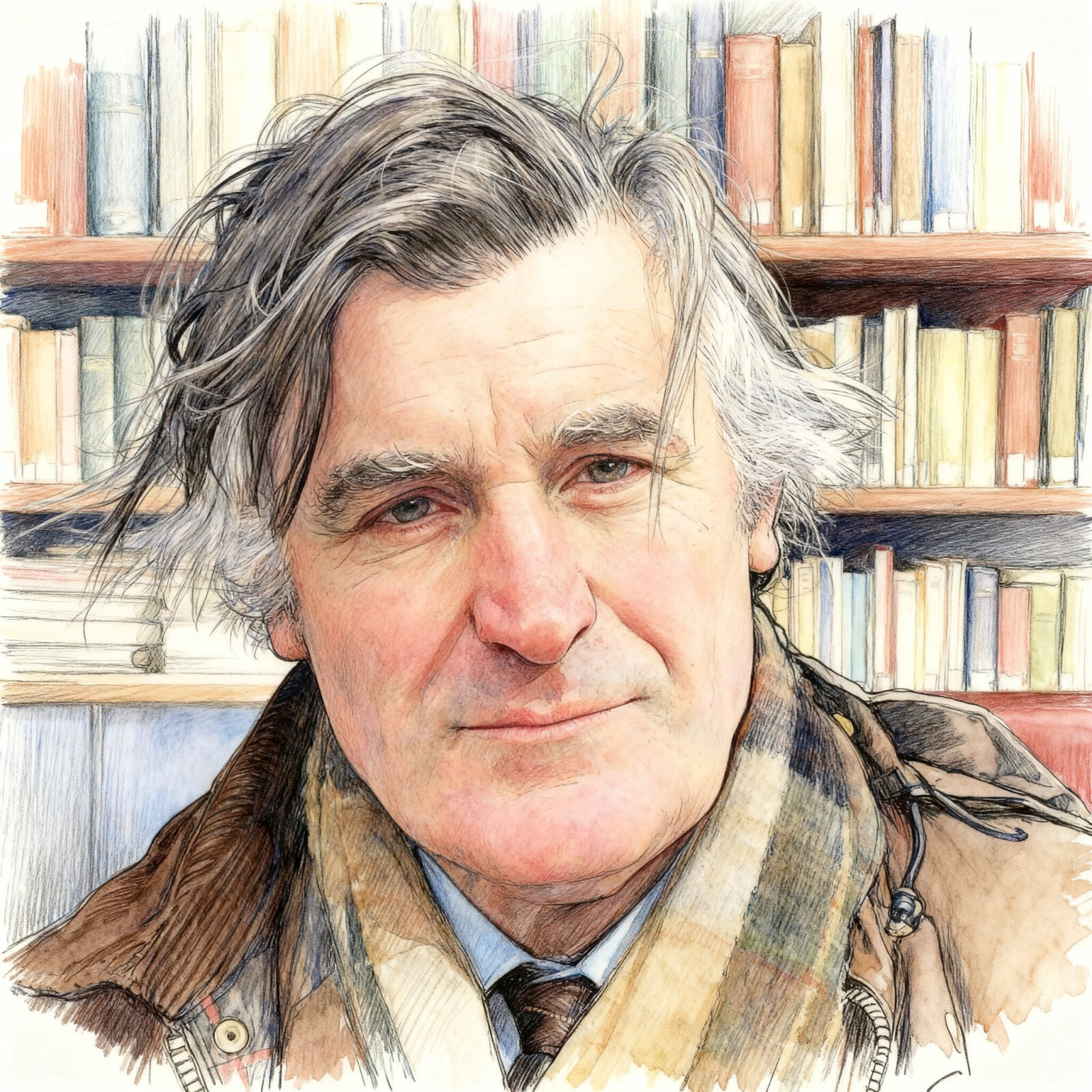 Ted Hughes illustration