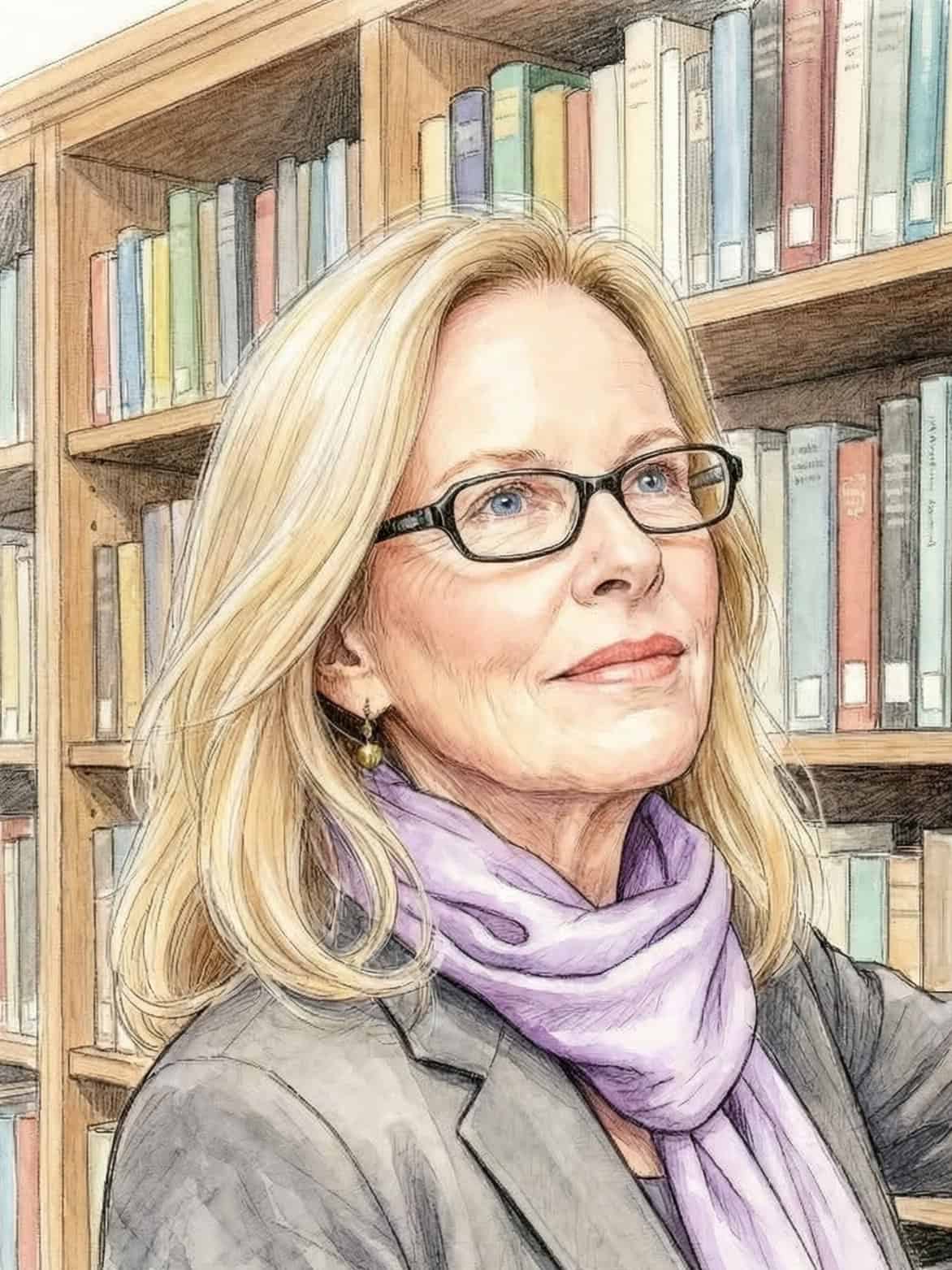 Anita Shreve illustration