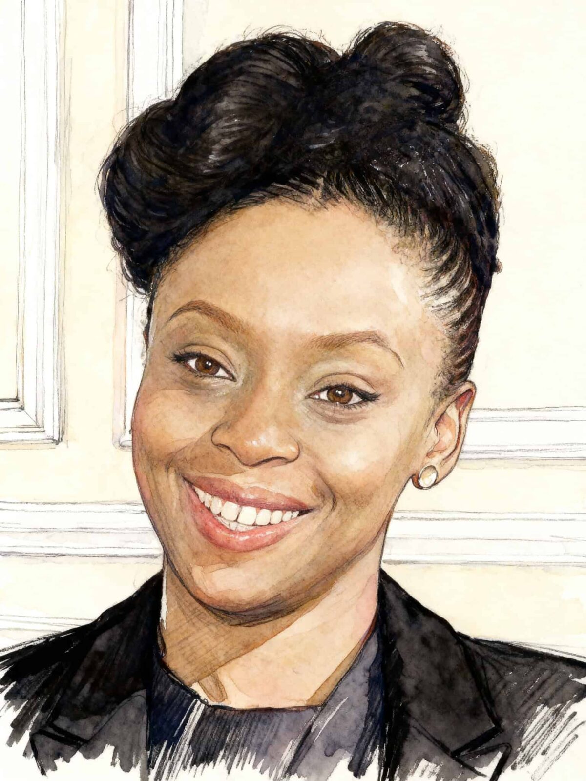 Chimamanda Ngozi Adichie illustration