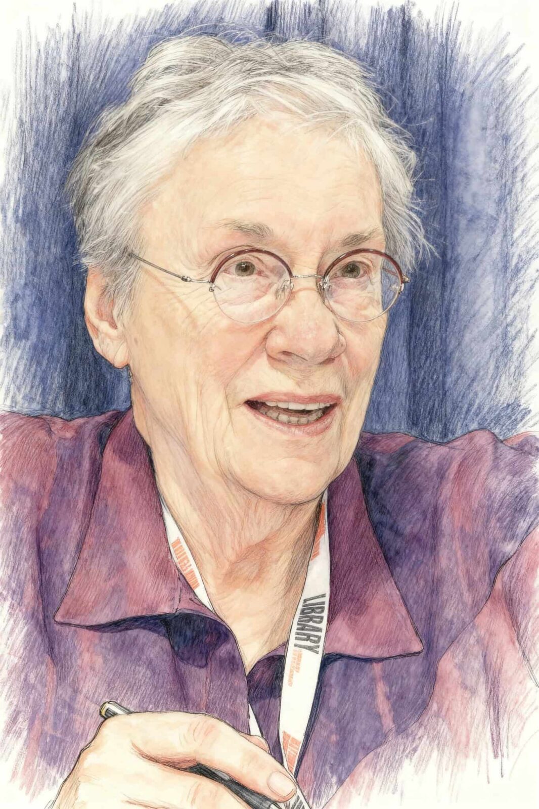 E. Annie Proulx illustration