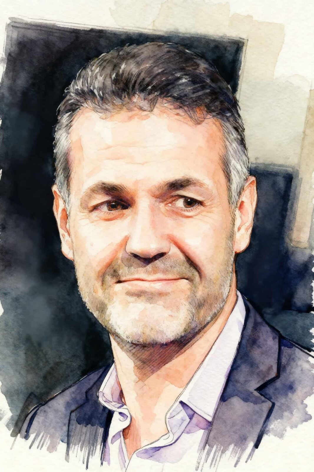 Khaled Hosseini illustration