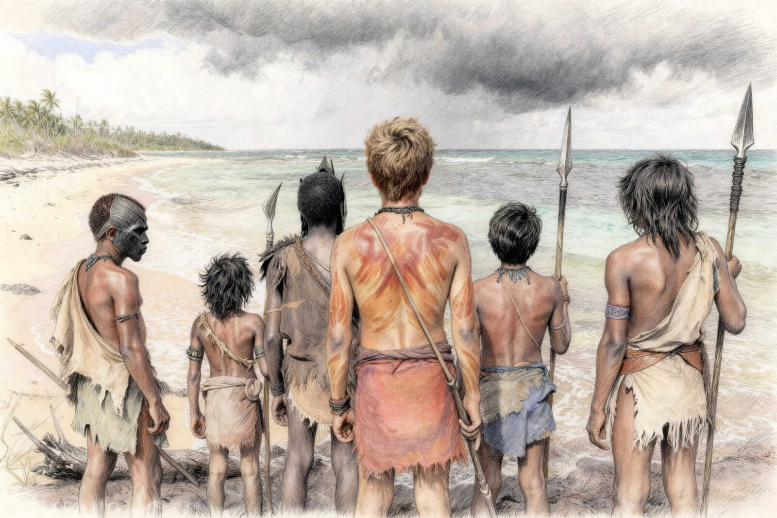 Lord of the Flies illustration