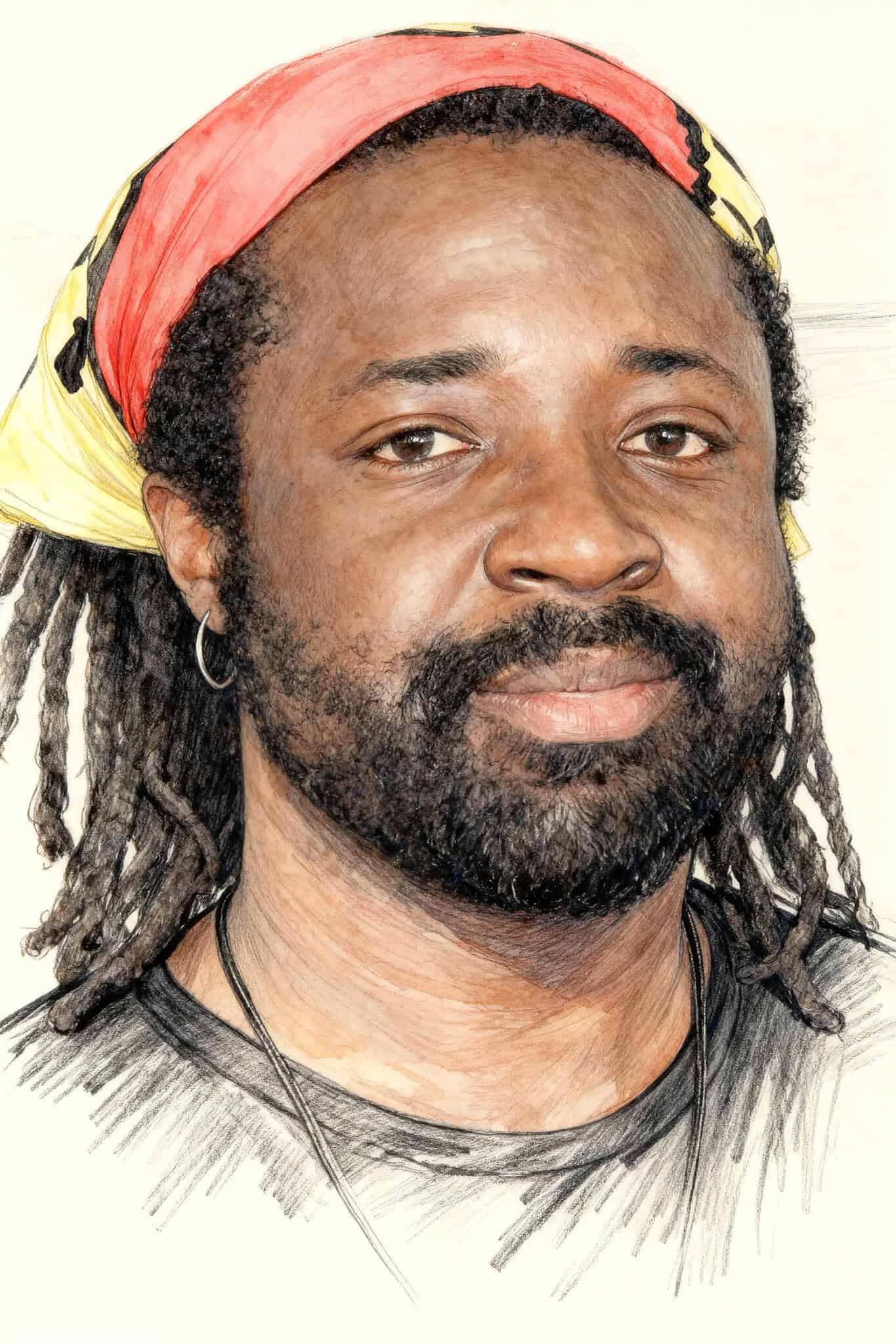 Marlon James Marlon James illustration