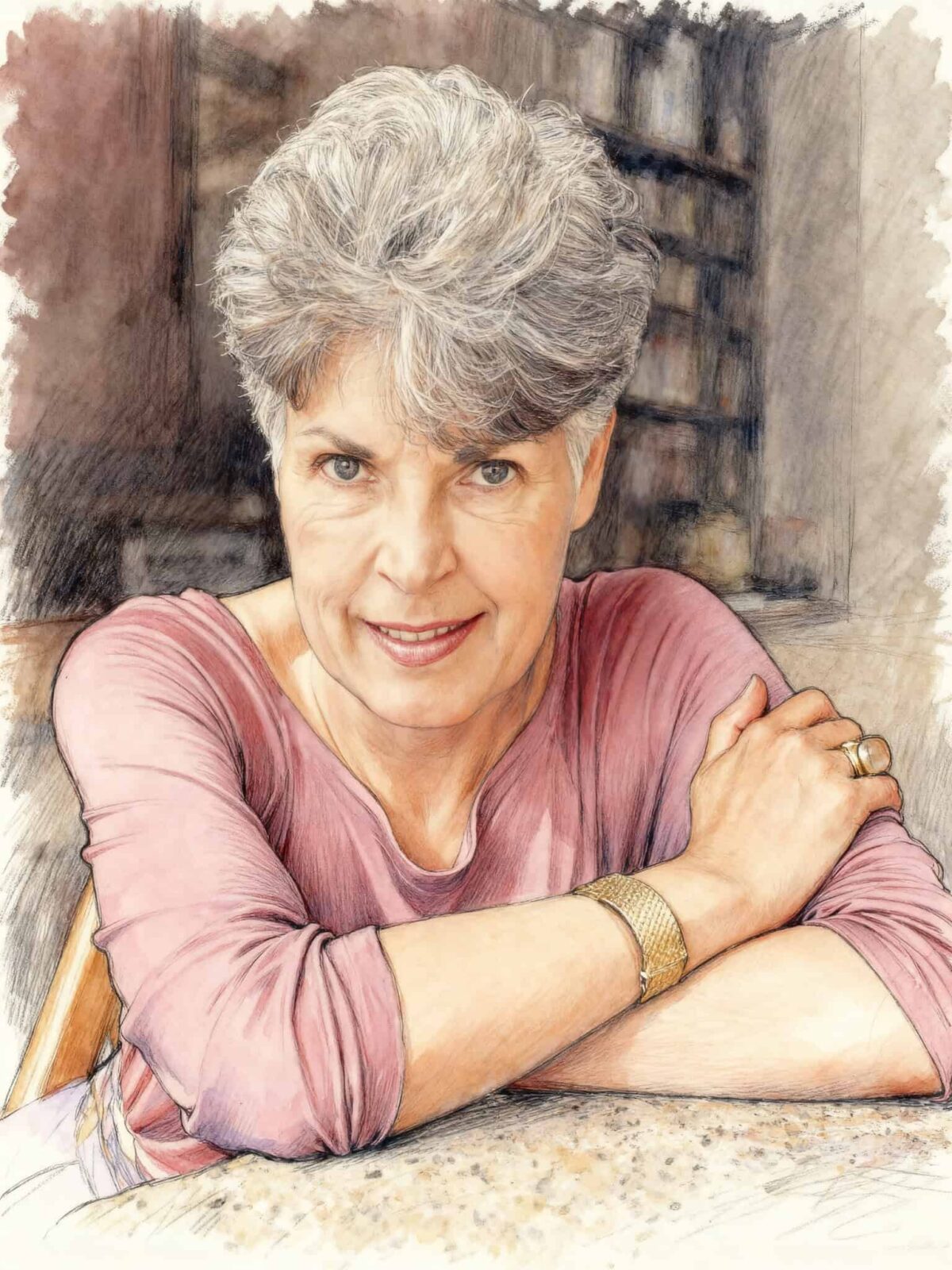Ruth Rendell illustration
