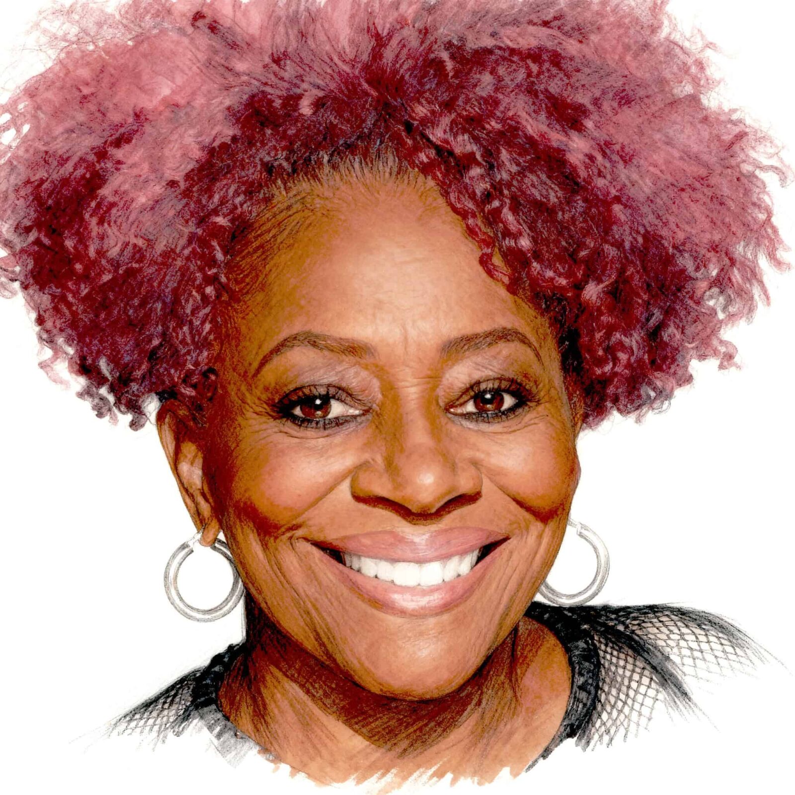 Terry McMillan illustration