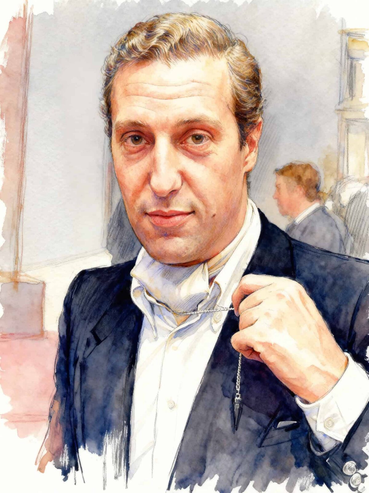 Frederick Forsyth illustration