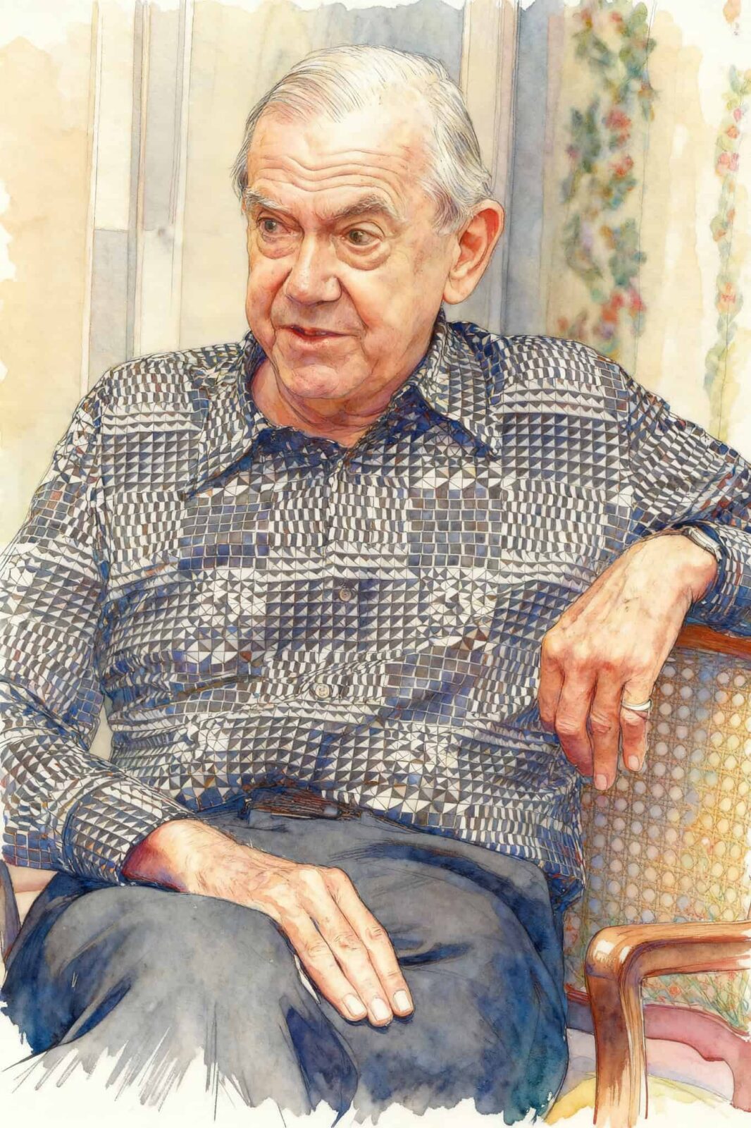 Graham Greene illustration