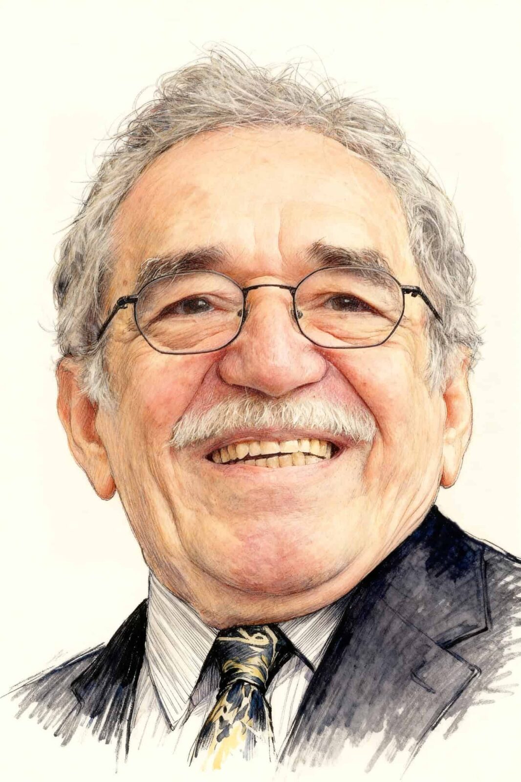 Gabriel García Márquez Illustration