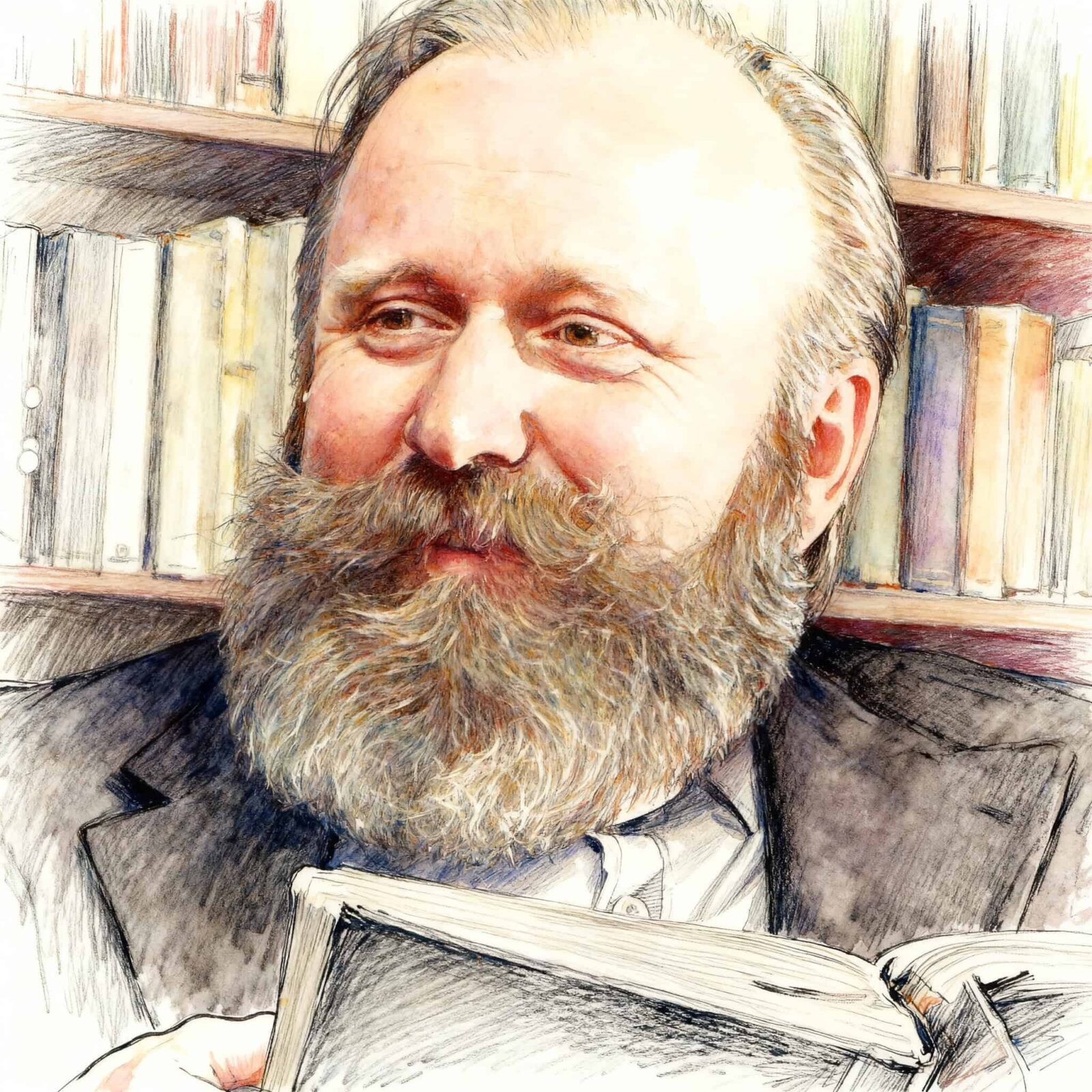 Frank Herbert illustration