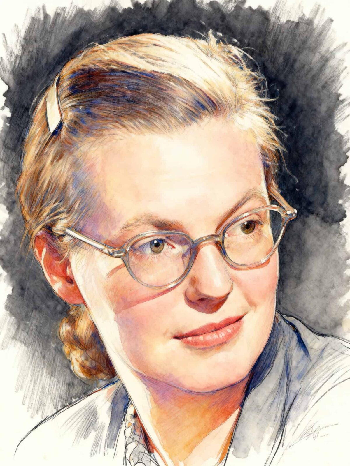 Shirley Jackson illustration